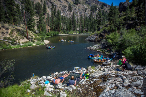 Middle Fork of the Salmon Hot Springs