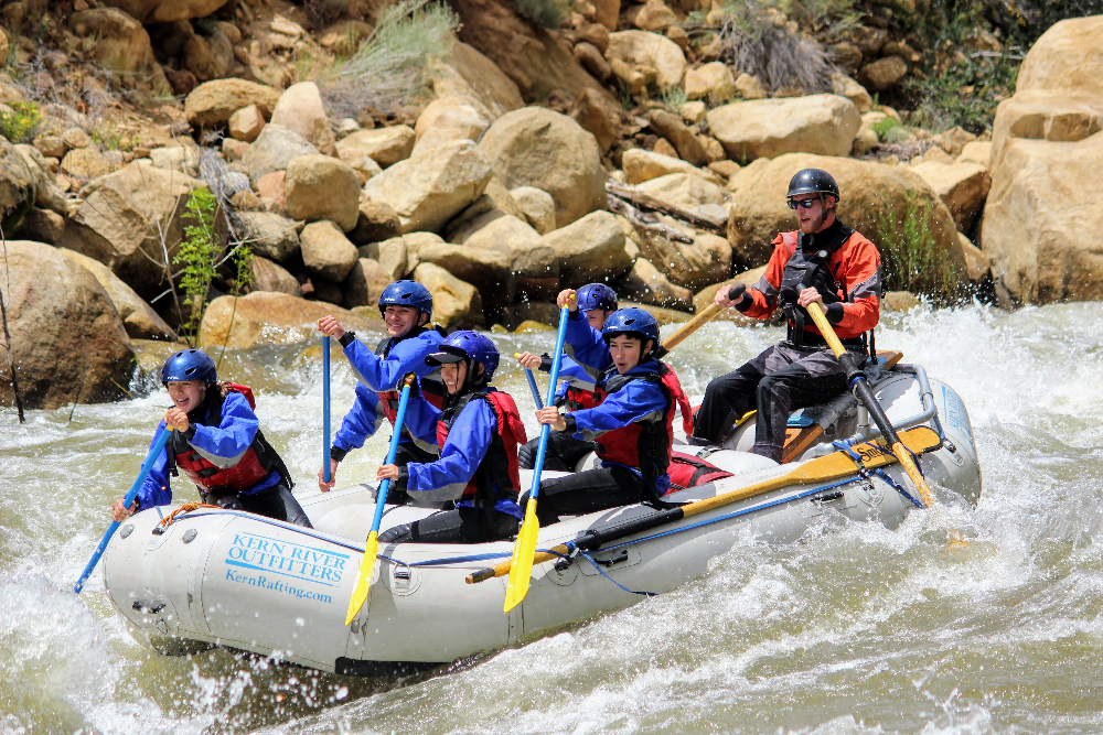 types of rafting boats